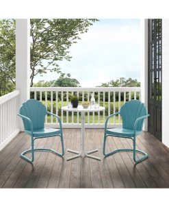 Crosley Tulip 3 Piece Outdoor Bistro Set -Costway Shop 18210151 fpx