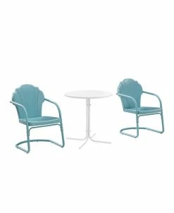 Crosley Tulip 3 Piece Outdoor Bistro Set