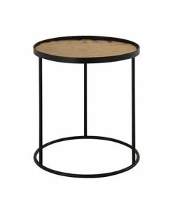 TOV Furniture Eve Round 2-Piece Nesting Tables By Inspire Me Home Decor -Costway Shop 18396690 fpx
