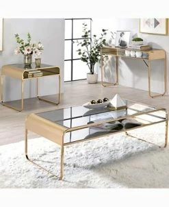 Furniture Of America Kiruna Glass Top Coffee Table 10 Furniture Of America Kiruna Glass Top Coffee Table -Costway Shop 18466072 fpx
