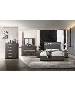 Acme Furniture Escher Nightstand With USB Charging Dock -Costway Shop 18813579 fpx