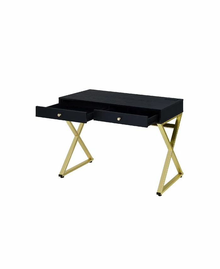 Acme Furniture Coleen Writing Desk With USB Charging Dock 3 Acme Furniture Coleen Writing Desk With USB Charging Dock