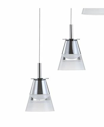 JONATHAN Y Lain 3-Light Adjustable Cascading Metal Integrated Cluster LED Pendant 5 JONATHAN Y Lain 3-Light Adjustable Cascading Metal Integrated Cluster LED Pendant - Image 3
