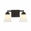 JONATHAN Y Staunton 2-Light Modern Cottage LED Vanity Light -Costway Shop 19015501 fpx