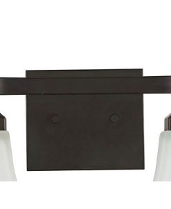 JONATHAN Y Staunton 2-Light Modern Cottage LED Vanity Light -Costway Shop 19015505 fpx