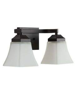 JONATHAN Y Staunton 2-Light Modern Cottage LED Vanity Light -Costway Shop 19015508 fpx