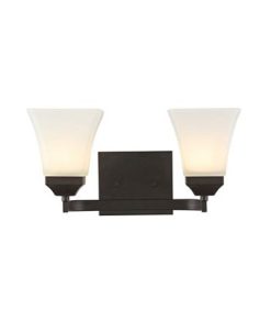 JONATHAN Y Staunton 2-Light Modern Cottage LED Vanity Light -Costway Shop 19015509 fpx