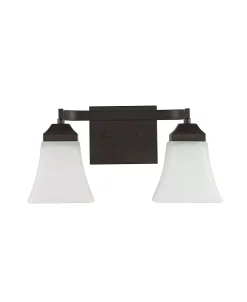 JONATHAN Y Staunton 2-Light Modern Cottage LED Vanity Light -Costway Shop 19015513 fpx