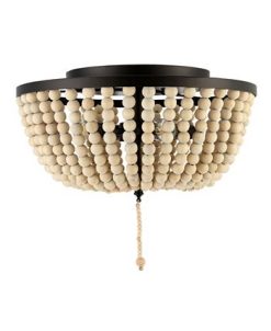 JONATHAN Y Llison Wood LED Flush Mount 4 JONATHAN Y Llison Wood LED Flush Mount -Costway Shop 19015663 fpx