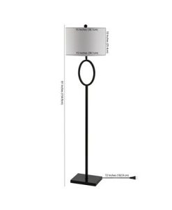 JONATHAN Y Pril Metal Modern Contemporary LED Floor Lamp -Costway Shop 19015992 fpx