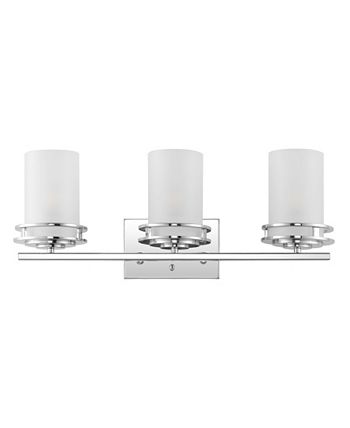 Fairfax 3-Light Contemporary Glam LED Vanity Light JONATHAN Y Fairfax 3-Light Contemporary Glam LED Vanity Light -Costway Shop