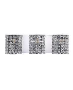 JONATHAN Y Clara Deco 3-Light Classic Glam LED Vanity Light 7 JONATHAN Y Clara Deco 3-Light Classic Glam LED Vanity Light -Costway Shop 19017802 fpx
