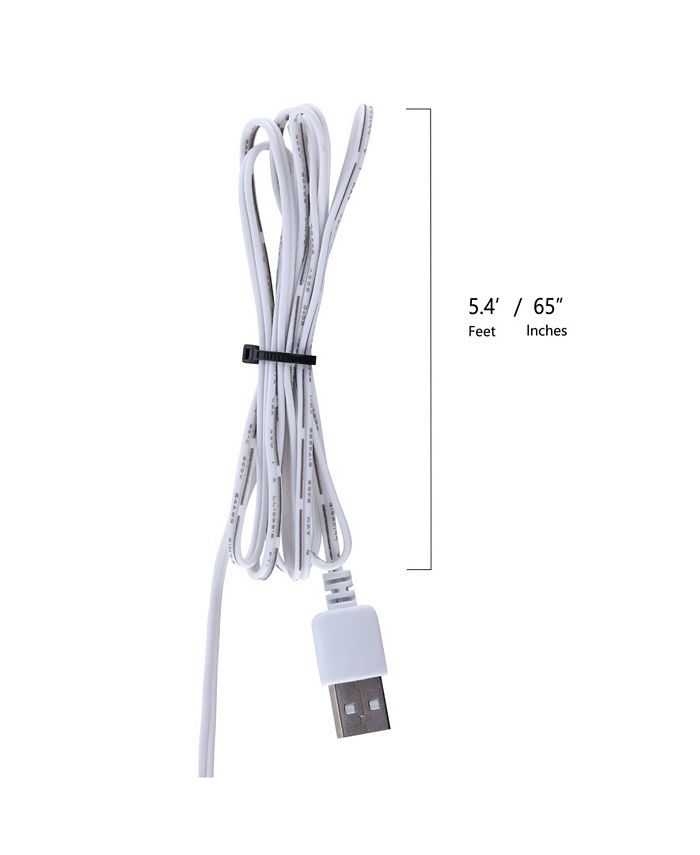 ello Gorgerous Contemporary Glam Acrylic Box USB Operated LED Neon Light JONATHAN Y Ello Gorgerous Contemporary Glam Acrylic Box USB Operated LED Neon Light -Costway Shop