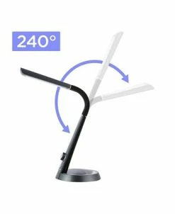 JONATHAN Y Milton Aluminum Contemporary Minimalist Adjustable Head Dimmable USB Charging LED Task Lamp -Costway Shop 19018105 fpx