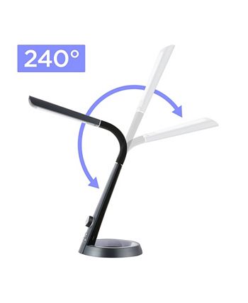 JONATHAN Y Milton Aluminum Contemporary Minimalist Adjustable Head Dimmable USB Charging LED Task Lamp 7 JONATHAN Y Milton Aluminum Contemporary Minimalist Adjustable Head Dimmable USB Charging LED Task Lamp - Image 5