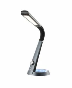 JONATHAN Y Milton Aluminum Contemporary Minimalist Adjustable Head Dimmable USB Charging LED Task Lamp -Costway Shop 19018111 fpx