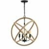 JONATHAN Y Soka 4-Light 20 Adjustable Globe, Rope Led Chandelier 2 JONATHAN Y Soka 4-Light 20 Adjustable Globe, Rope Led Chandelier -Costway Shop 19018245 fpx