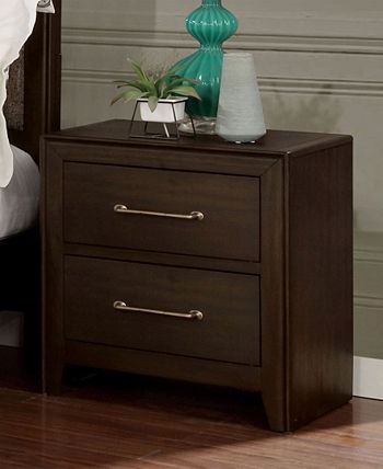 Furniture Of America Caribou 2-Drawer Nightstand 4 Furniture Of America Caribou 2-Drawer Nightstand - Image 2