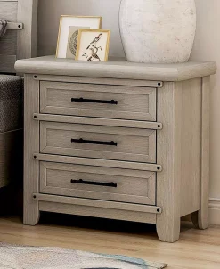 Furniture Of America Carter 3-Drawer Nightstand -Costway Shop 19104645 fpx
