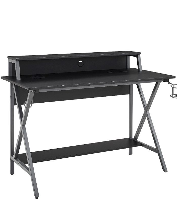 Linon Home Décor Moxley LED Gaming Desk 3 Linon Home Décor Moxley LED Gaming Desk