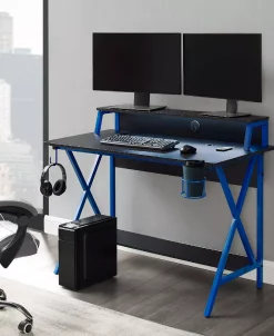 Linon Home Décor Moxley LED Gaming Desk -Costway Shop 19125907 fpx