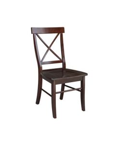 International Concepts 30 Round Top Pedestal Dining Table With 2 X-Back Chairs, 3 Piece Dining Set -Costway Shop 19246866 fpx