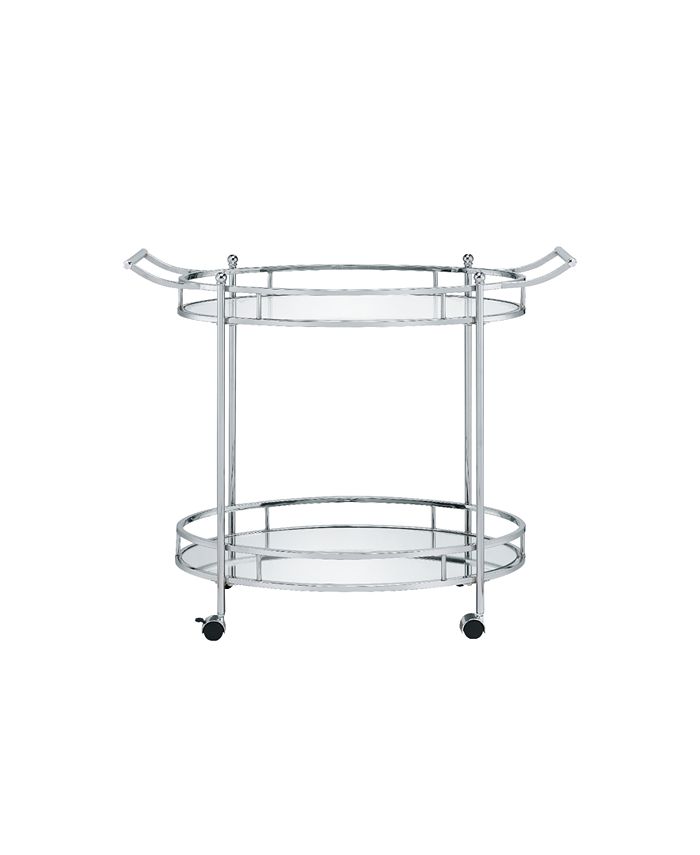Jinx Serving Cart Acme Furniture Jinx Serving Cart -Costway Shop