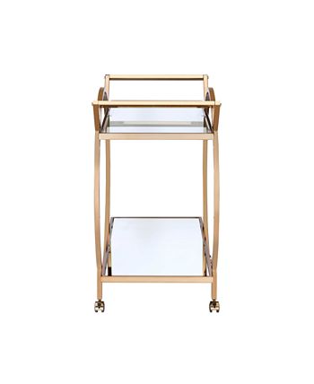 Traverse Serving Cart Acme Furniture Traverse Serving Cart -Costway Shop