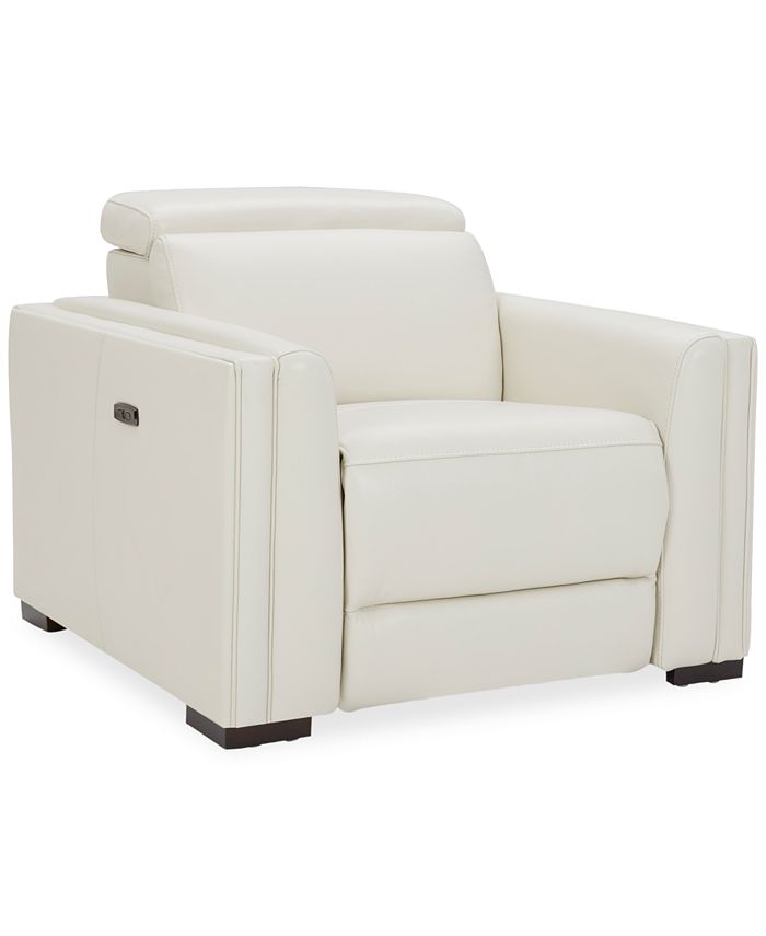 Jenneth 41 Leather Recliner, Created For Macy's Furniture Jenneth 41 Leather Recliner, Created For Macy's -Costway Shop