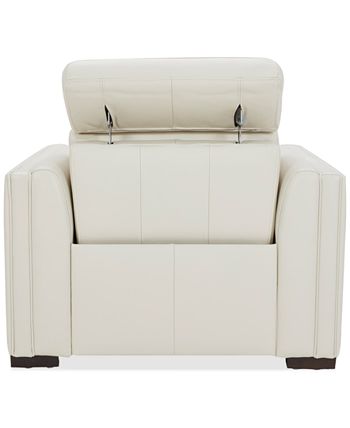 Jenneth 41 Leather Recliner, Created For Macy's Furniture Jenneth 41 Leather Recliner, Created For Macy's -Costway Shop