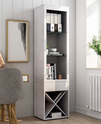 ltie Open Shelves Bookcase Furniture Of America Ltie Open Shelves Bookcase -Costway Shop