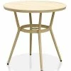 Furniture Of America Capitola Round Patio Bistro Table -Costway Shop 19484327 fpx