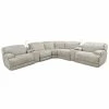 Furniture Sebaston 7-Pc. Fabric Sectional With 2 Power Motion Recliners And 2 USB Consoles, Created For Macy's -Costway Shop 19915998 fpx