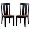 Furniture Of America Venture Two-Tone Dining Chair (Set Of 2) -Costway Shop 20160007 fpx