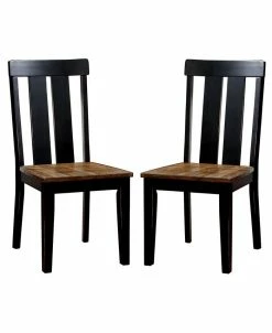 Furniture Of America Venture Two-Tone Dining Chair (Set Of 2)