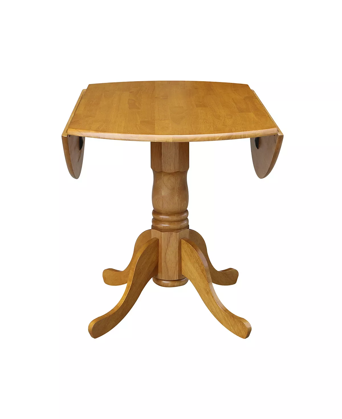 International Concepts 42 Dual Drop Leaf Table With 4 Ladder Back Dining Chairs - 5 Piece Dining Set 7 International Concepts 42 Dual Drop Leaf Table With 4 Ladder Back Dining Chairs - 5 Piece Dining Set - Image 5