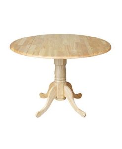 International Concepts 42 Dual Drop Leaf Table With 2 Ladder Back Dining Chairs - 3 Piece Dining Set -Costway Shop 20246357 fpx