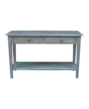 Spencer Console-Server Table International Concepts Spencer Console-Server Table -Costway Shop