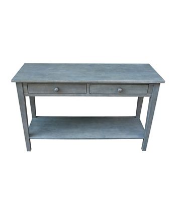 Spencer Console-Server Table International Concepts Spencer Console-Server Table -Costway Shop