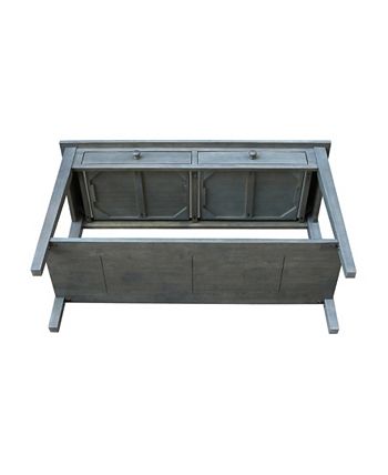 Spencer Console-Server Table International Concepts Spencer Console-Server Table -Costway Shop