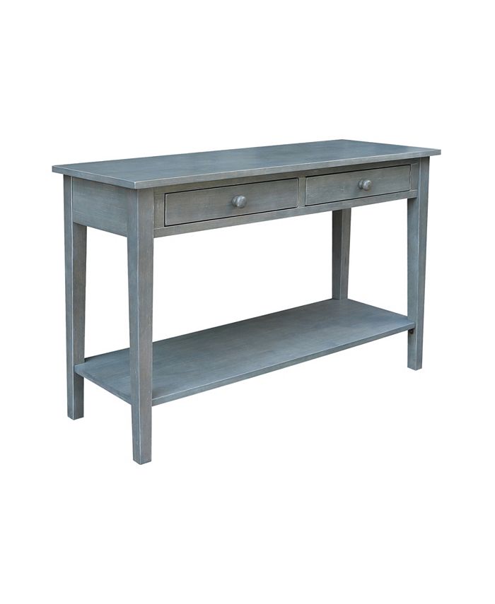 Spencer Console-Server Table International Concepts Spencer Console-Server Table -Costway Shop