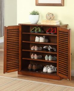 Furniture Of America Leste Rectangular Shoe Cabinet -Costway Shop 20396985 fpx