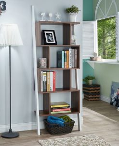 Furniture Of America Itkins Open Back Bookcase -Costway Shop 20398872 fpx