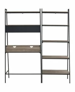 Walker Edison 2-Piece Home Office Wood Desk Set -Costway Shop 20573425 fpx