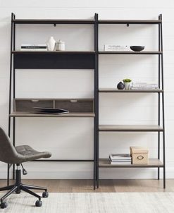 Walker Edison 2-Piece Home Office Wood Desk Set 6 Walker Edison 2-Piece Home Office Wood Desk Set -Costway Shop 20573427 fpx