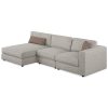 Drew & Jonathan Home 3-Pc. Fabric Sectional With Chaise, Created For Macy's -Costway Shop 20575904 fpx