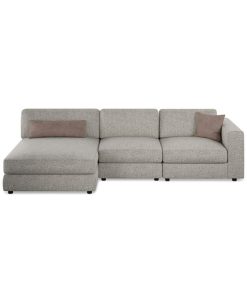 Drew & Jonathan Home 3-Pc. Fabric Sectional With Chaise, Created For Macy's 5 Drew & Jonathan Home 3-Pc. Fabric Sectional With Chaise, Created For Macy's -Costway Shop 20575907 fpx