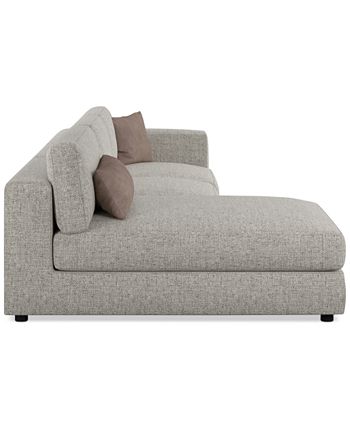 3-Pc. Fabric Sectional With Chaise, Created For Macy's Drew & Jonathan Home 3-Pc. Fabric Sectional With Chaise, Created For Macy's -Costway Shop