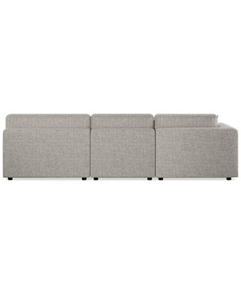 3-Pc. Fabric Sectional With Chaise, Created For Macy's Drew & Jonathan Home 3-Pc. Fabric Sectional With Chaise, Created For Macy's -Costway Shop