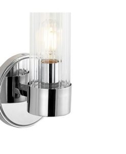 JONATHAN Y Cecil 1-Light Tall Cylinder Modern Mid-Century LED Vanity -Costway Shop 20652052 fpx